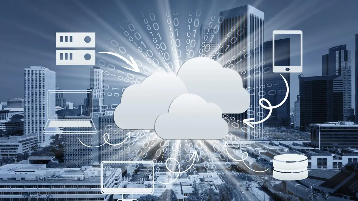 saas concept collage