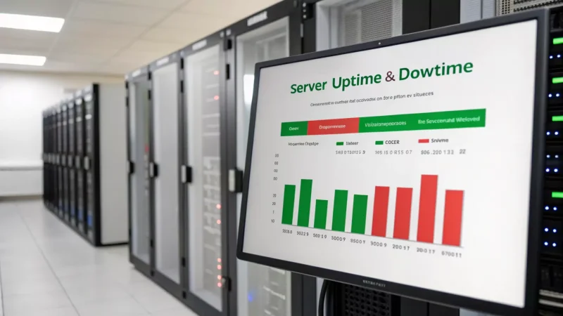 Server uptime / downtime
