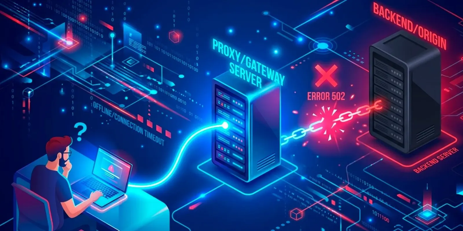 Что означает ошибка 502 Bad Gateway